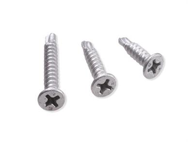 410 Stainless Steel Csk Drill Point Fabrication Screws