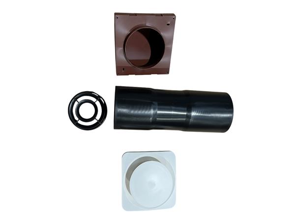 Brown Aero Core Vent With Baffle And Cowl