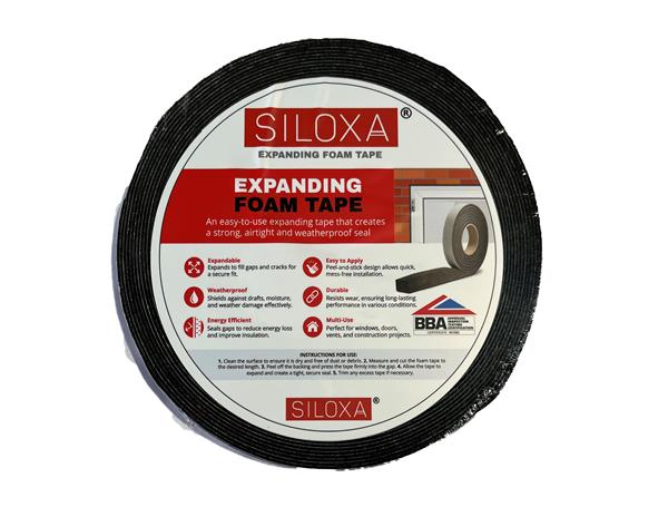 12.5m roll of Ant 10mm Exp Foam tape for 1.5-3mm gap