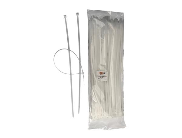 ZZ-R black cable ties 300mm x 4.8mm pack of 100