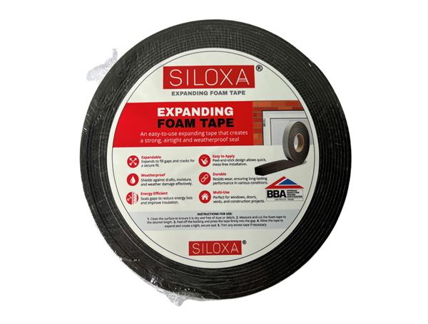 10m roll of Anthracite 30mm Exp Foam tape for 2-4mm gap