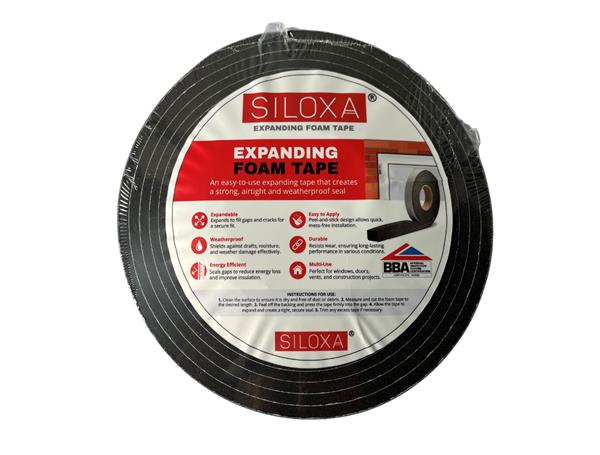 4.3m roll of Ant 30mm Expanding Foam tape for 7-12mm gap