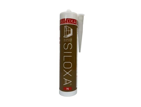SILOXANBW bright white lmn silicone sealant in a 280ml cartridge